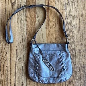 B. Makowsky Signature Line Leather Crossbody Bag